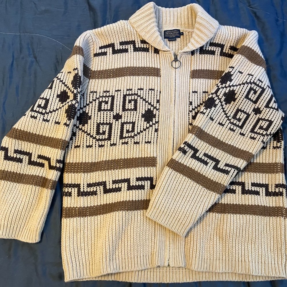 Pendleton Westerly Original Cardigan/Sweater Lebowski XL